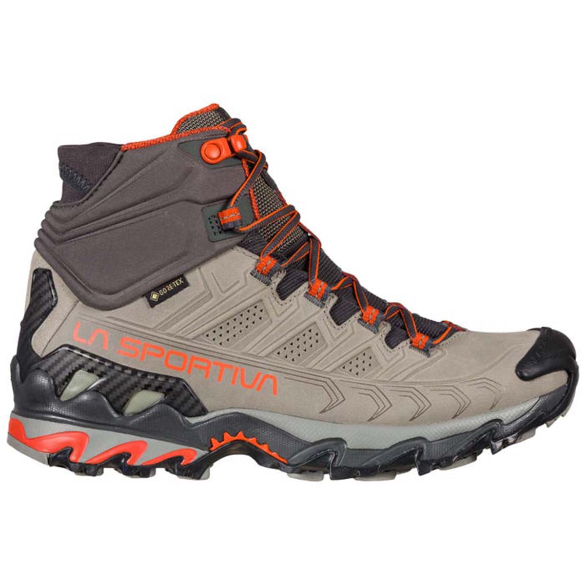 Ultra Raptor II Mid Leather GTX Womens Hiking Shoes Grey