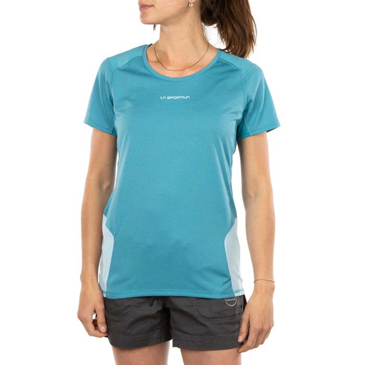 Compass Womens Hiking T-Shirt Blue