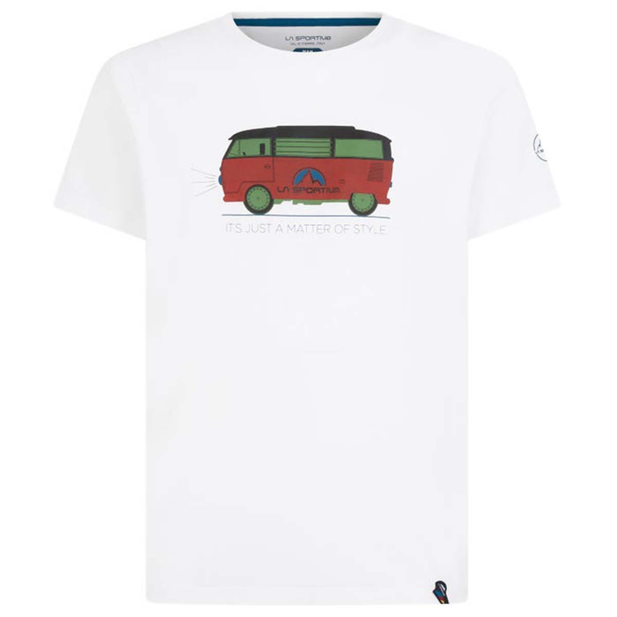 Van Mens Climbing T-Shirt White