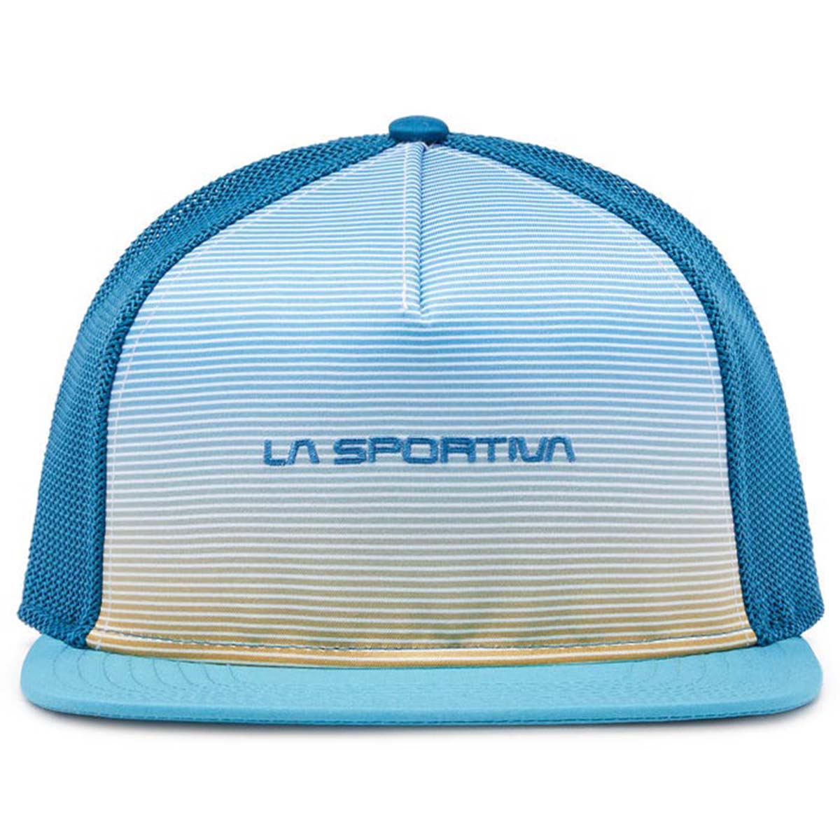 Fade Trucker Mens Climbing Hat Blue