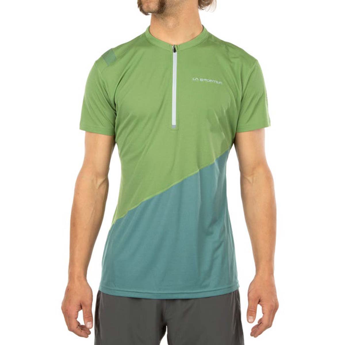 Limitless Mens Running T-Shirt Green