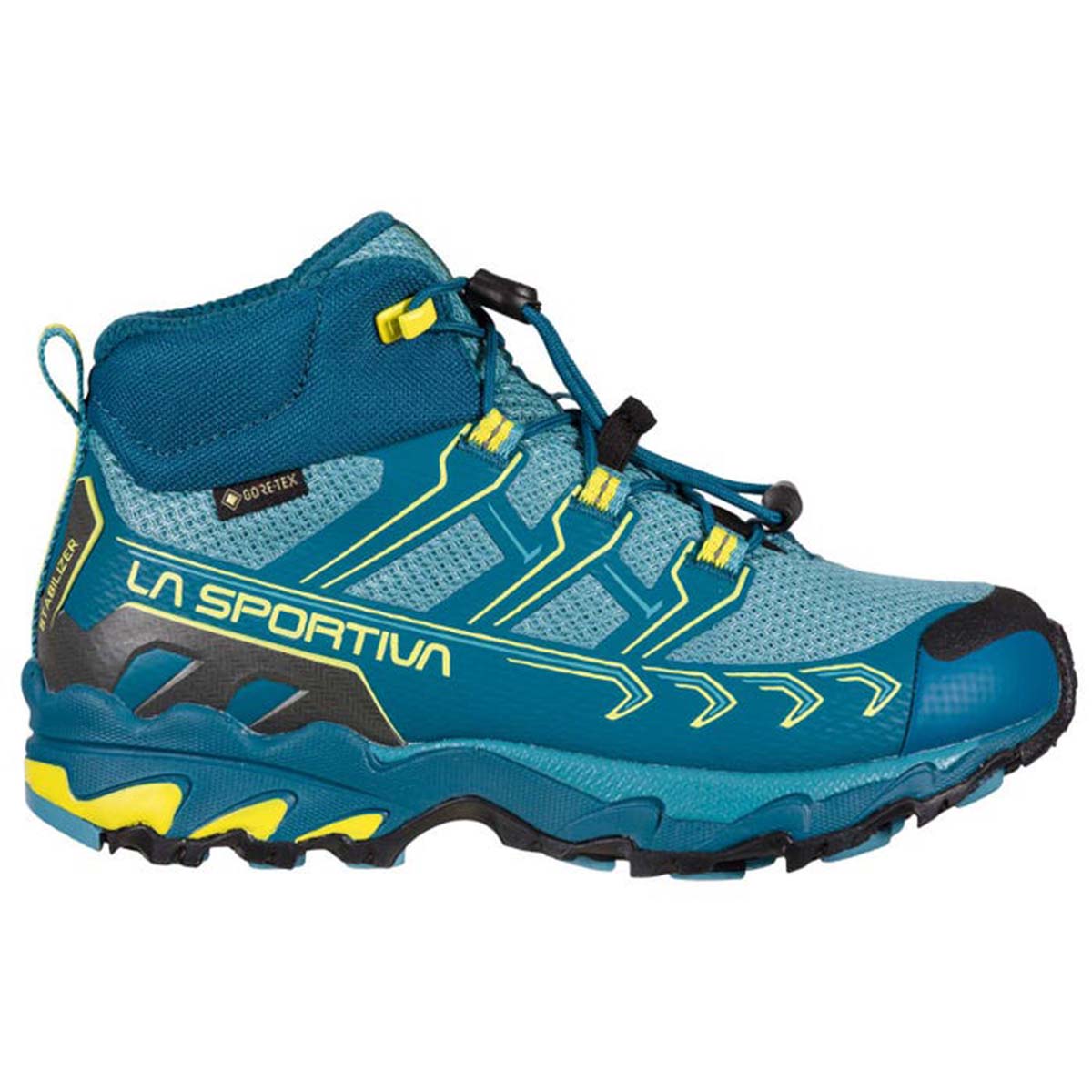 Ultra Raptor II Mid JR GTX Kids Hiking Shoes Blue