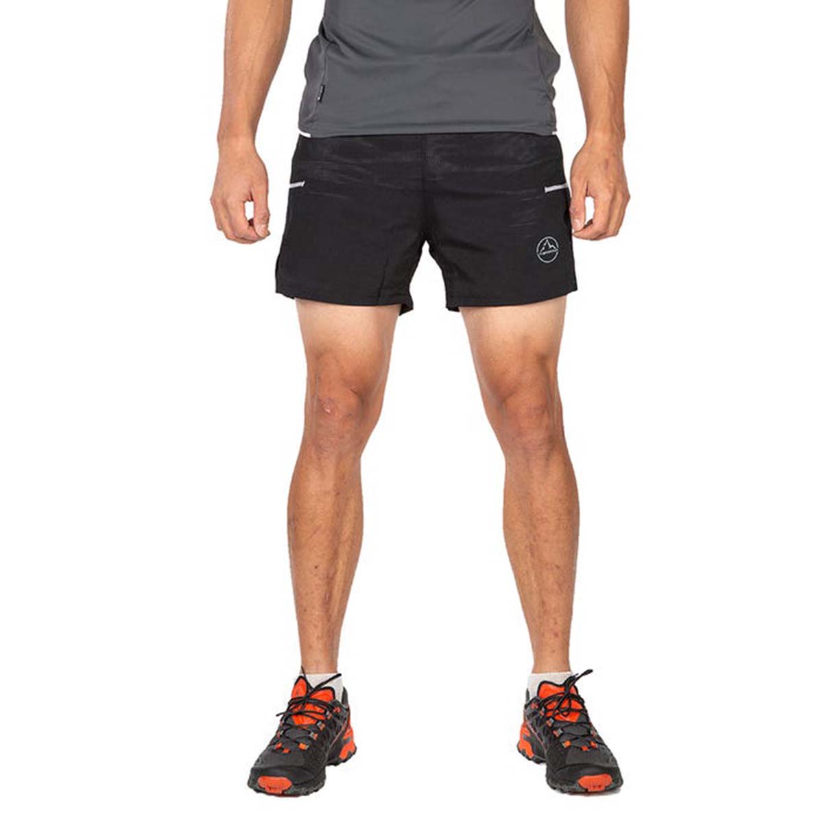 Freccia Mens Running Shorts Black