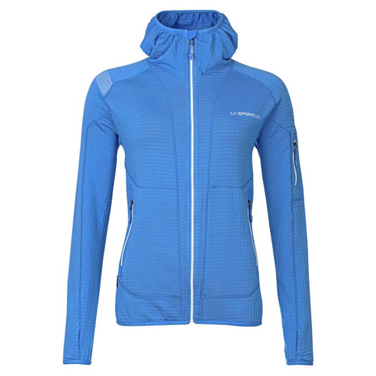 Linard Thermal Womens Mountaineering Hoodie Blue