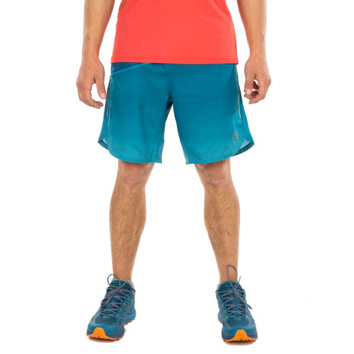 Medal Mens Running Shorts Blue