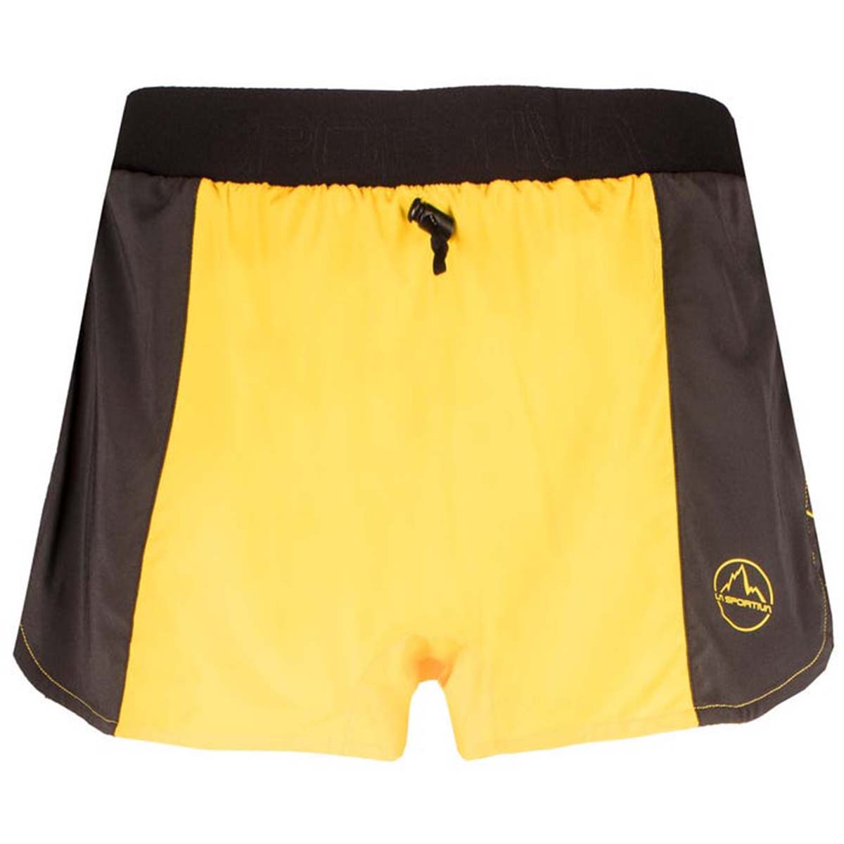 Auster Mens Running Shorts Yellow