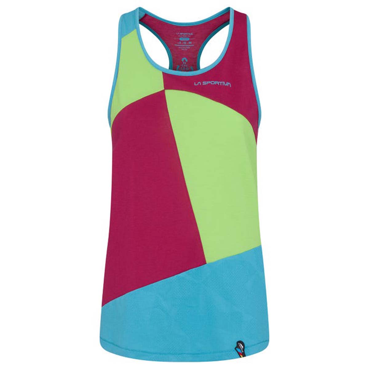 Charm Womens Climbing Tank Top Blue