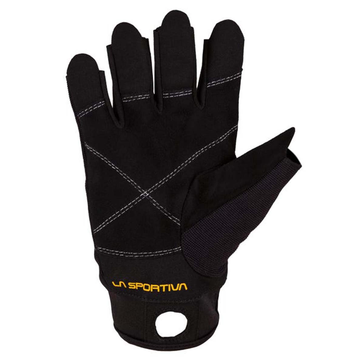 Ferrata Mens Climbing Gloves Black