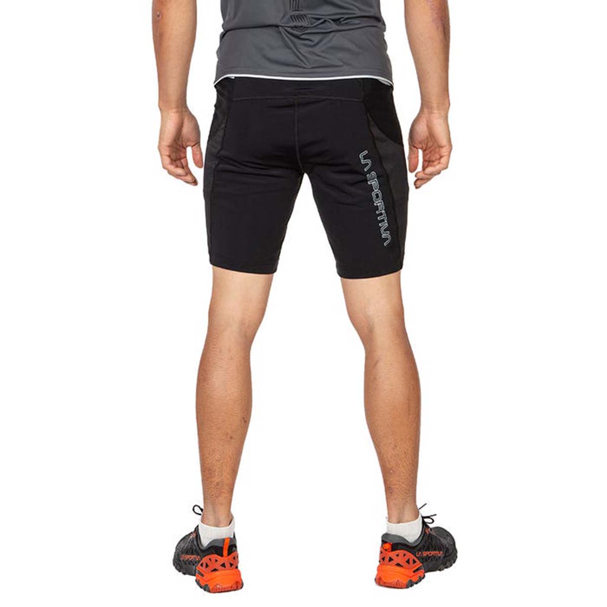 Triumph Mens Running Tight Shorts Black