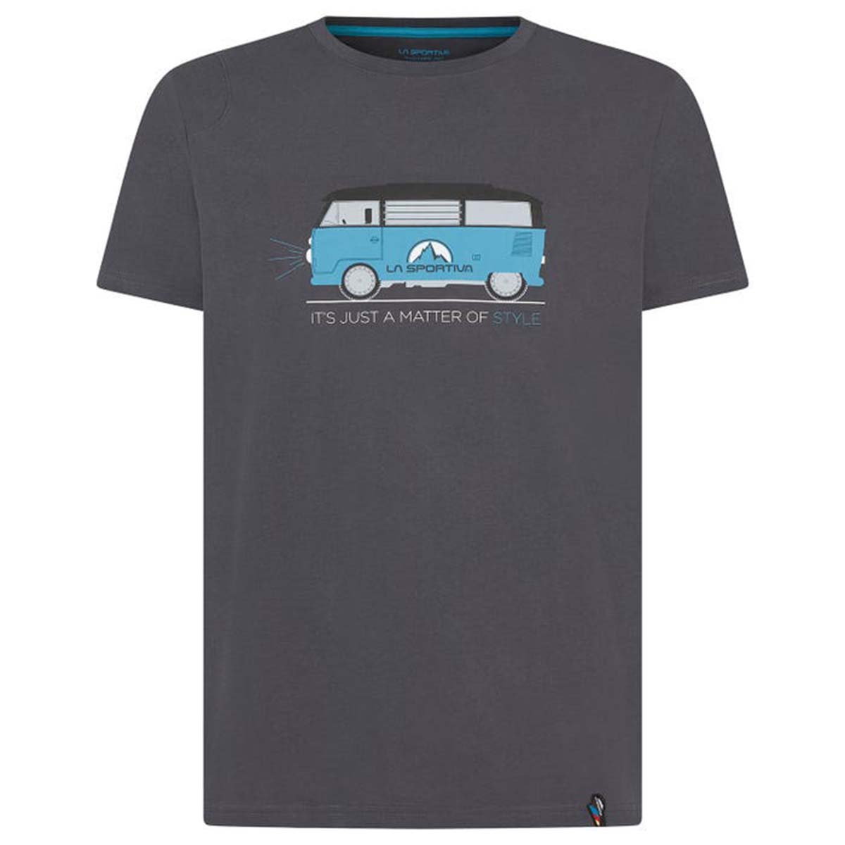 Van Mens Climbing T-Shirt Grey