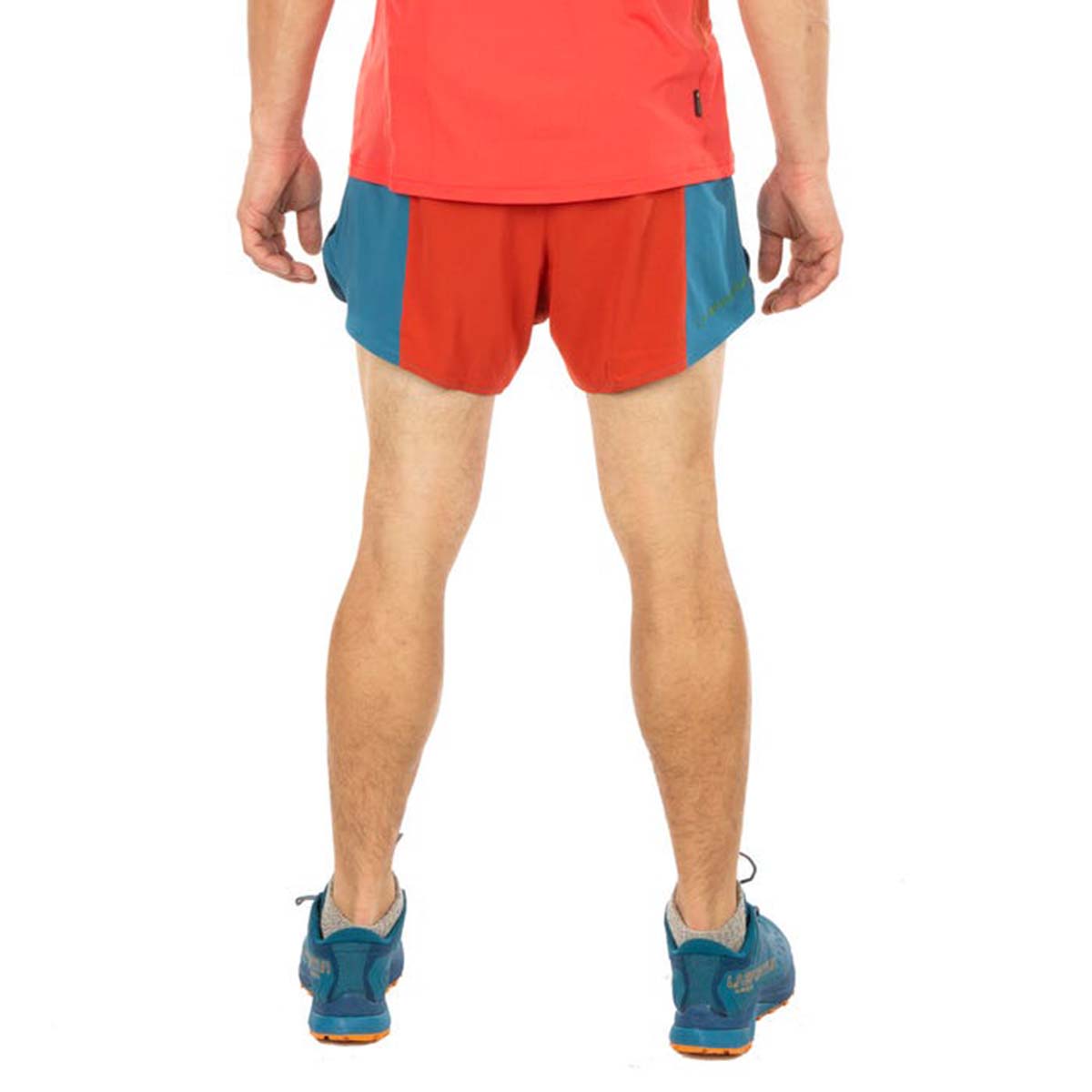 Auster Mens Running Shorts Red