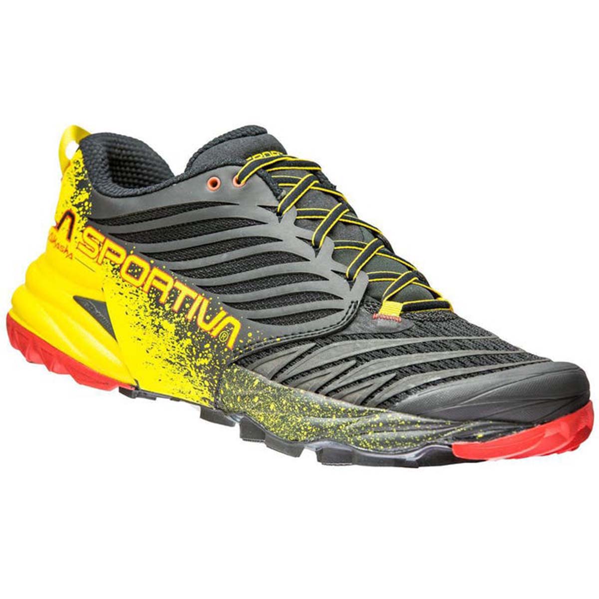 Akasha Mens Trail Running Shoes Black