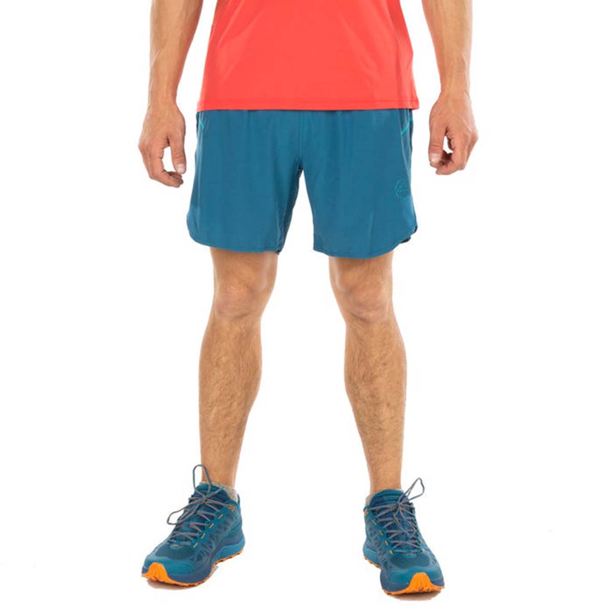 Rider Mens Running Shorts Blue