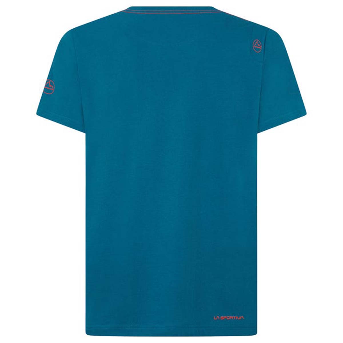 On the Walls Mens Climbing T-Shirt Blue