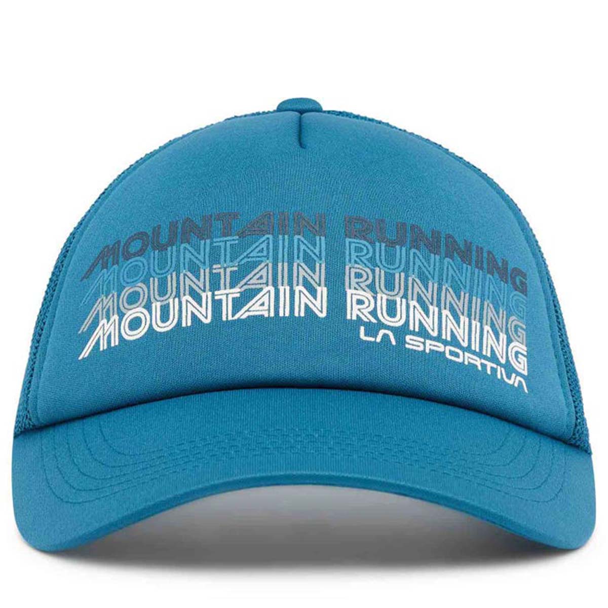 Running Trucker Womens Hat Blue