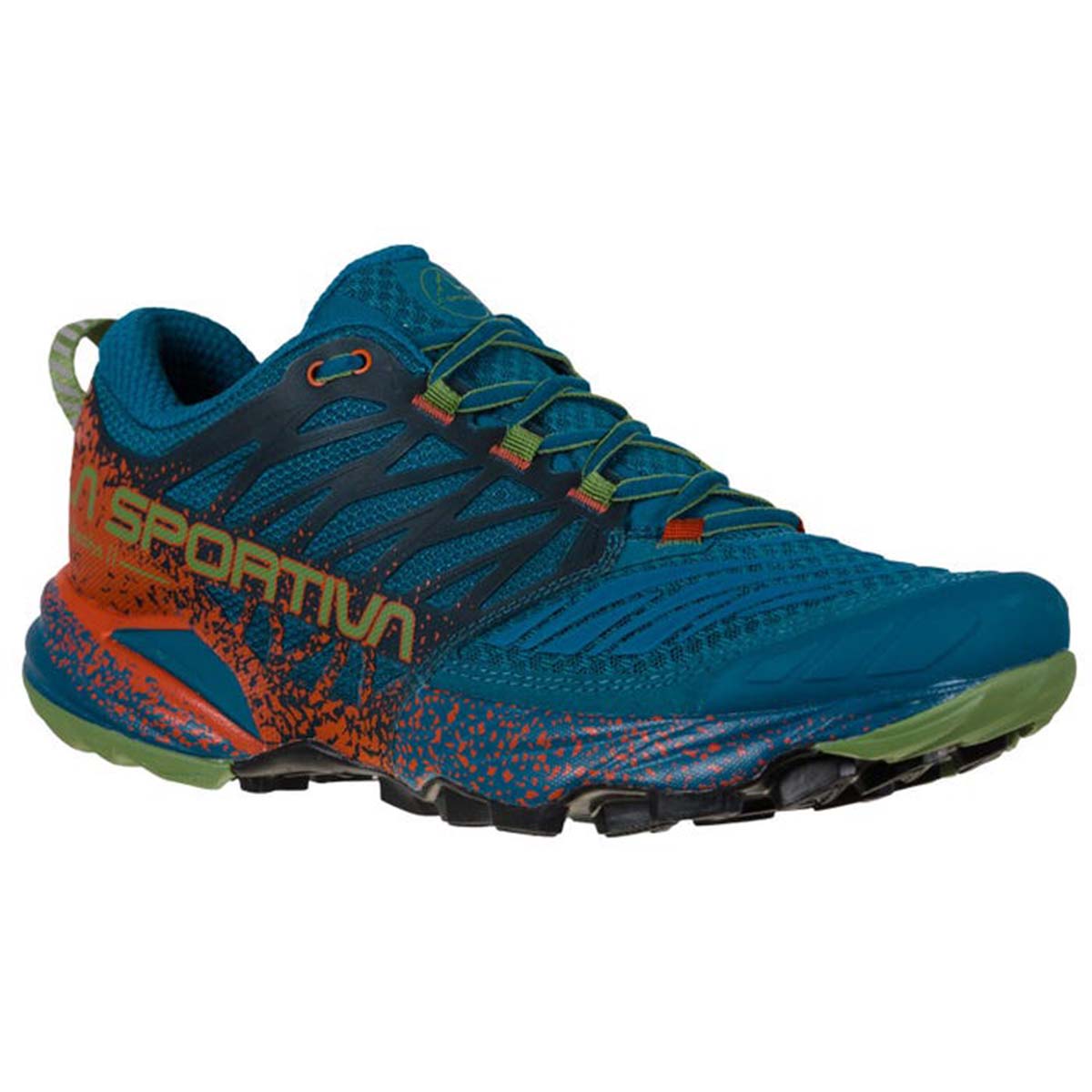 Akasha II Mens Trail Running Shoes Blue