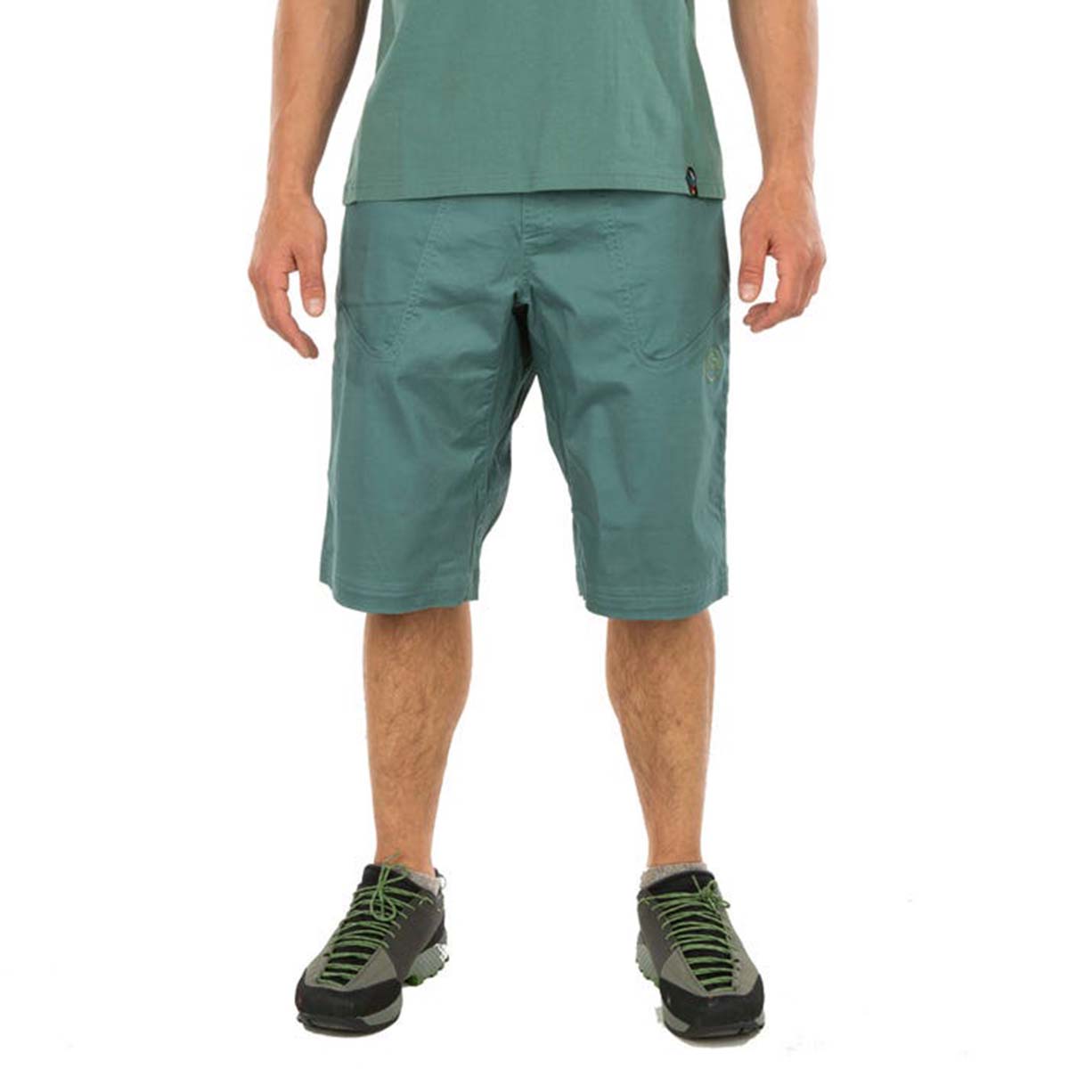 Flatanger Mens Climbing Shorts Green