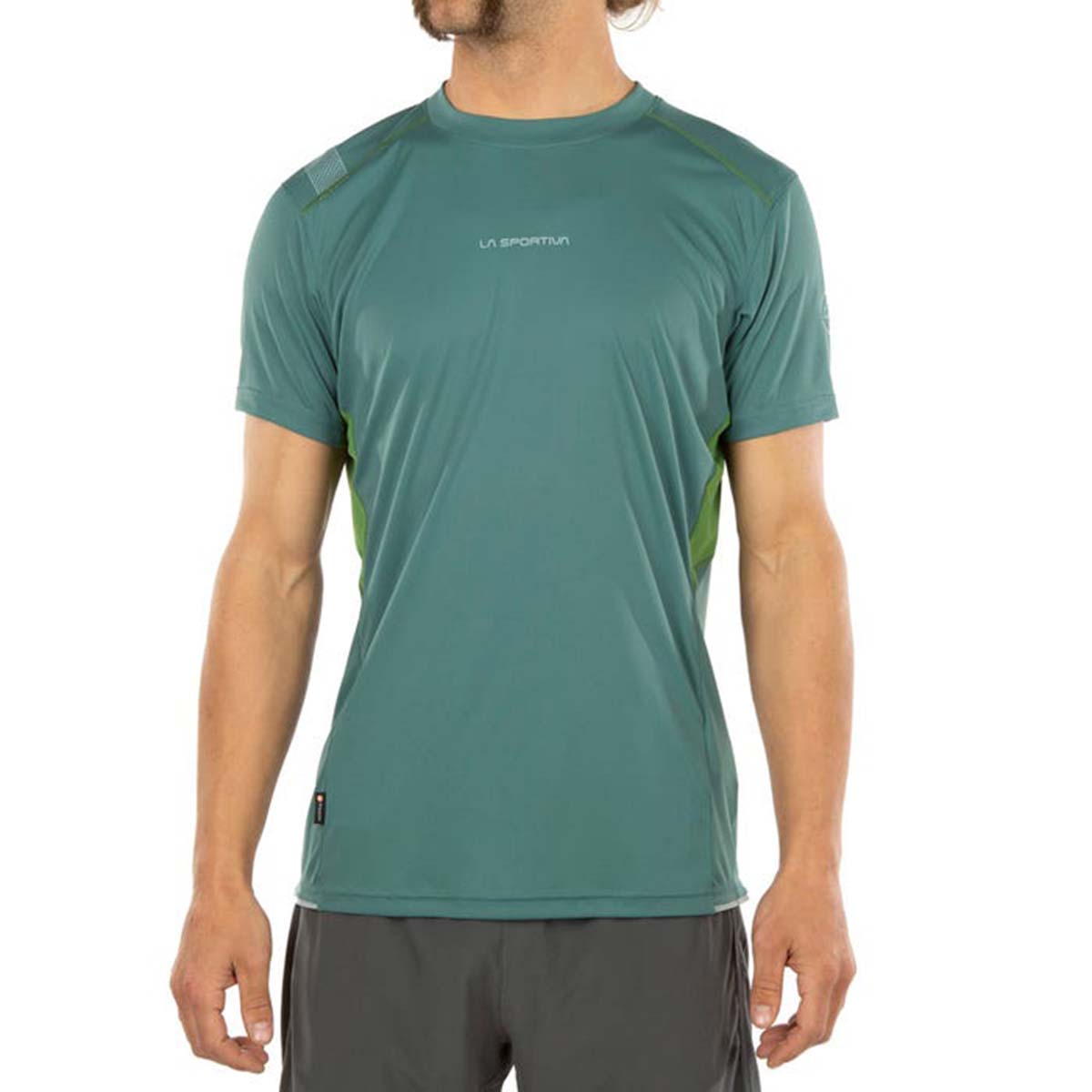 Blitz Mens Running T-Shirt Green