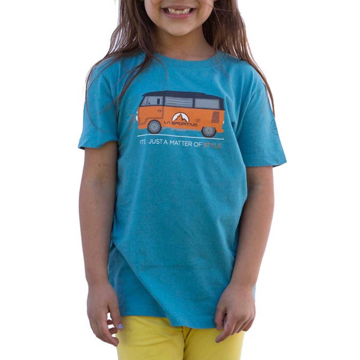 Van Kids Climbing T-Shirt Blue