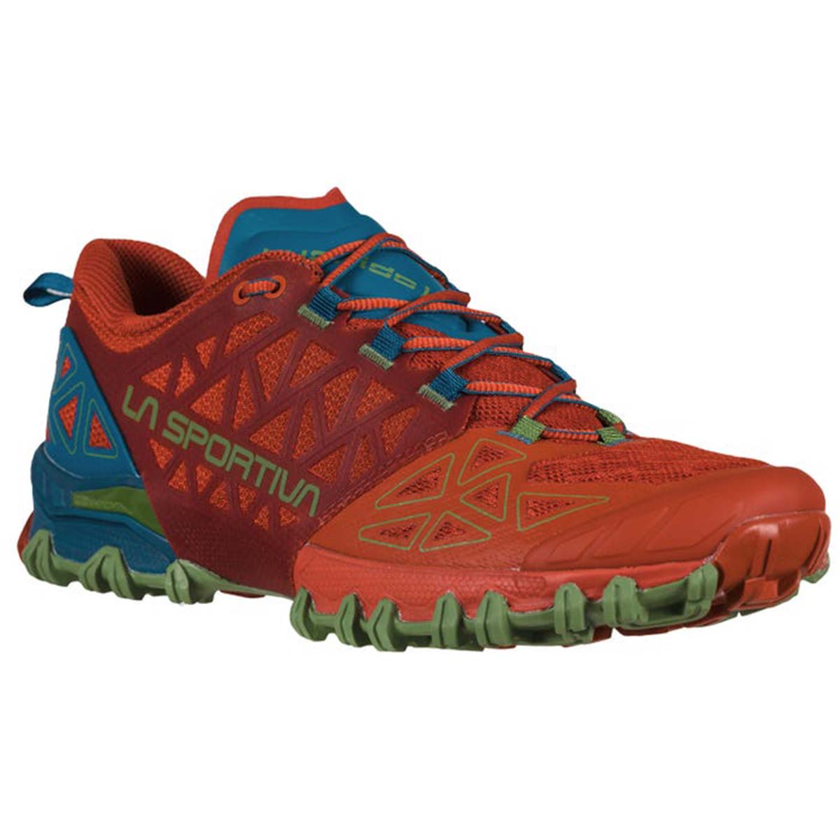 Bushido II Mens Trail Running Shoes Red