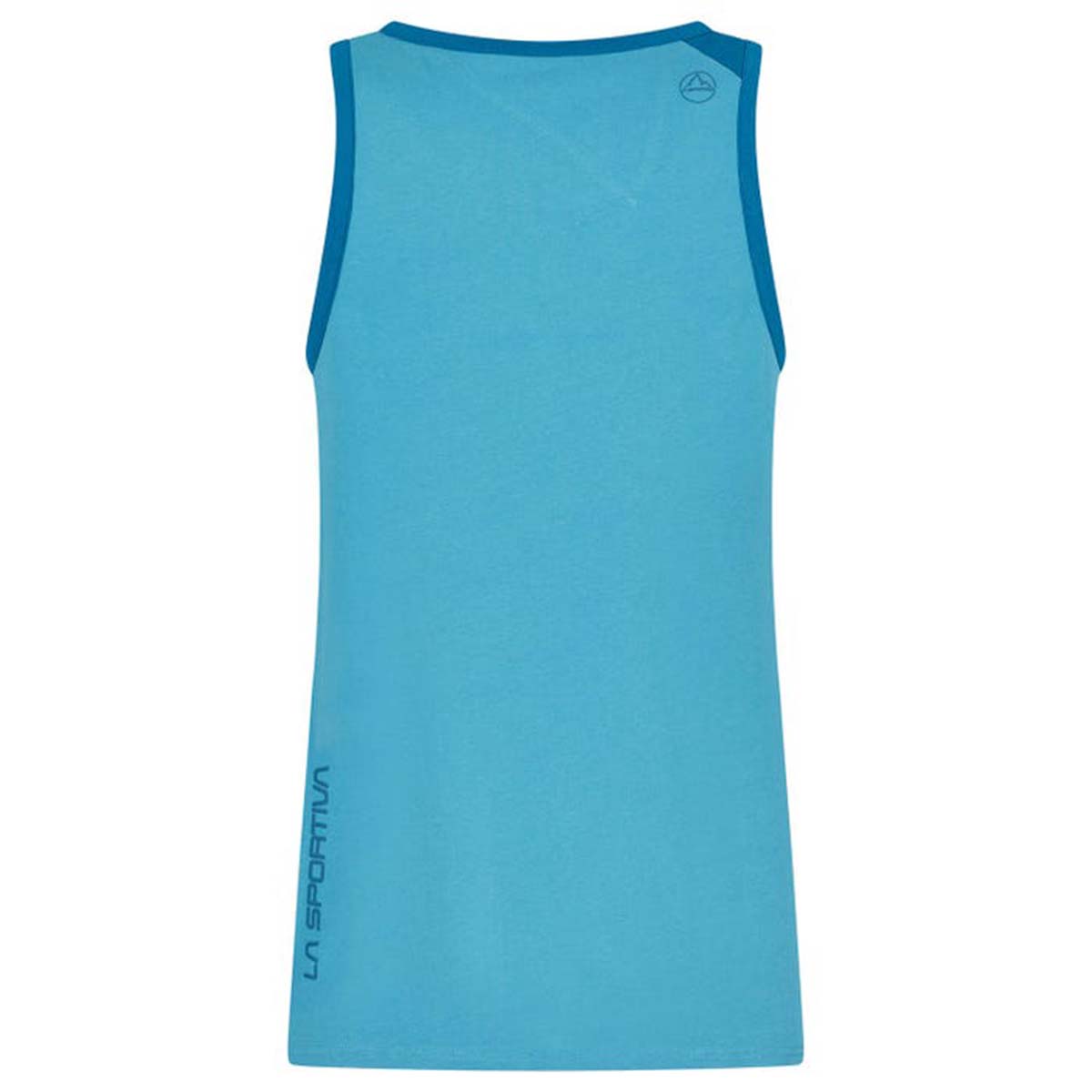 Stripe Mens Climbing Tank Top Blue