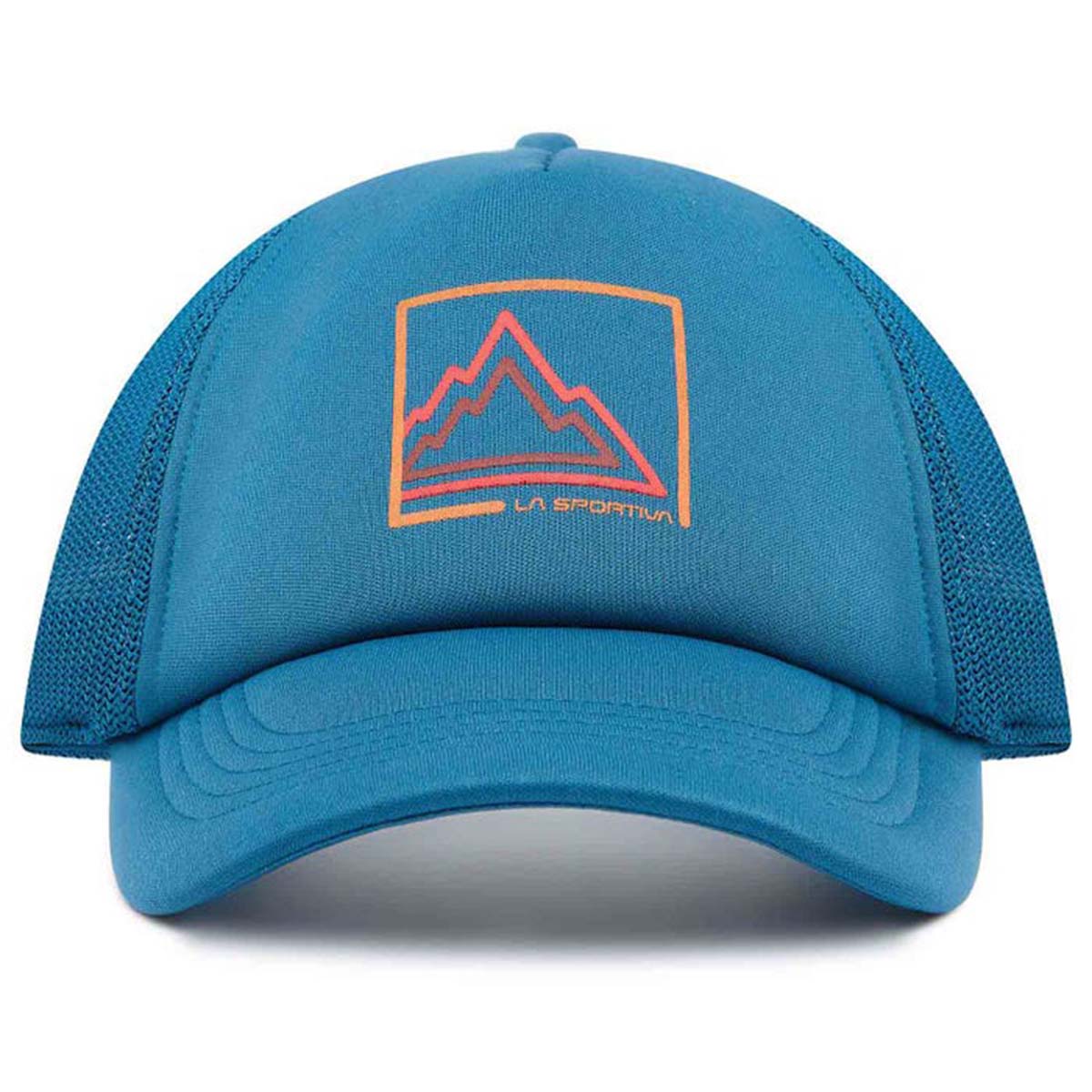 Box Trucker Mens Climbing Hat Blue