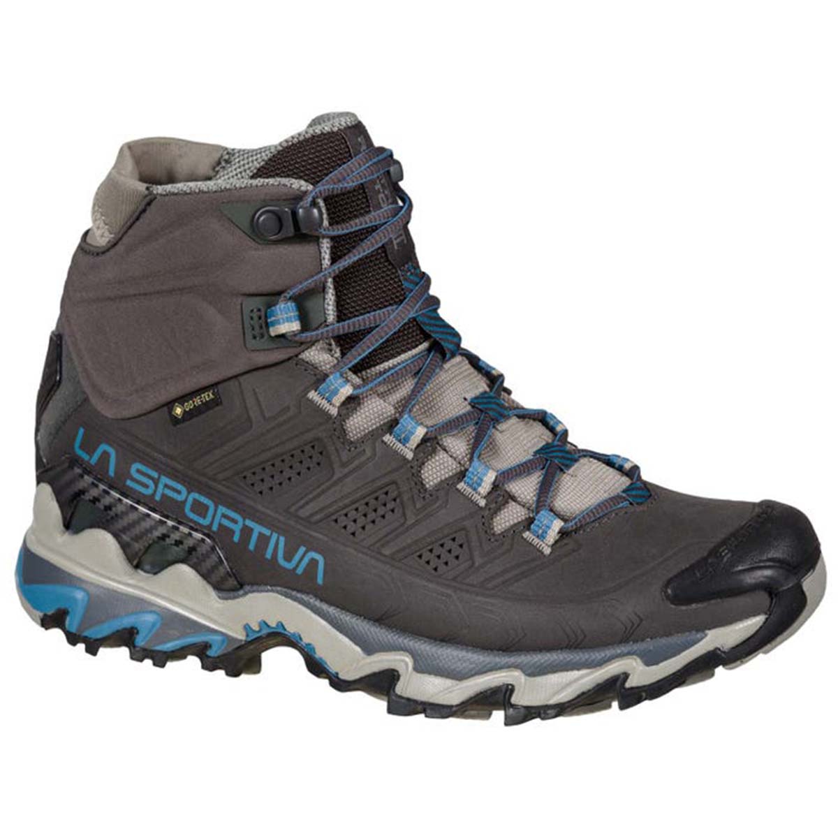 Ultra Raptor II Mid Leather GTX Womens Hiking Shoes Grey