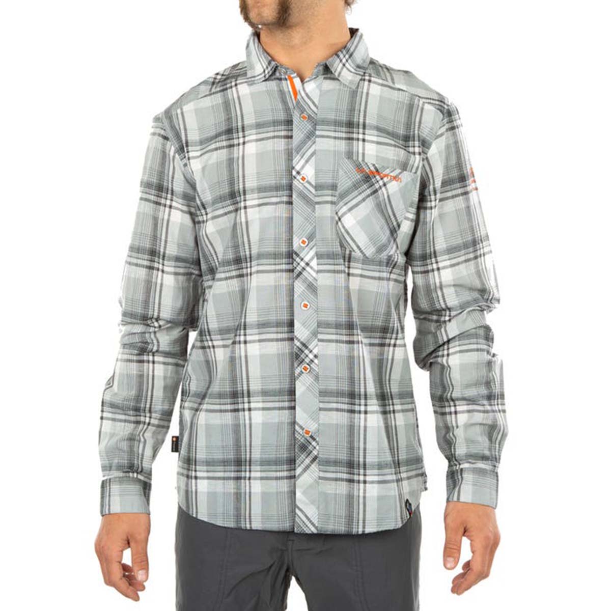 Sasquatch Mens Climbing Shirt Grey