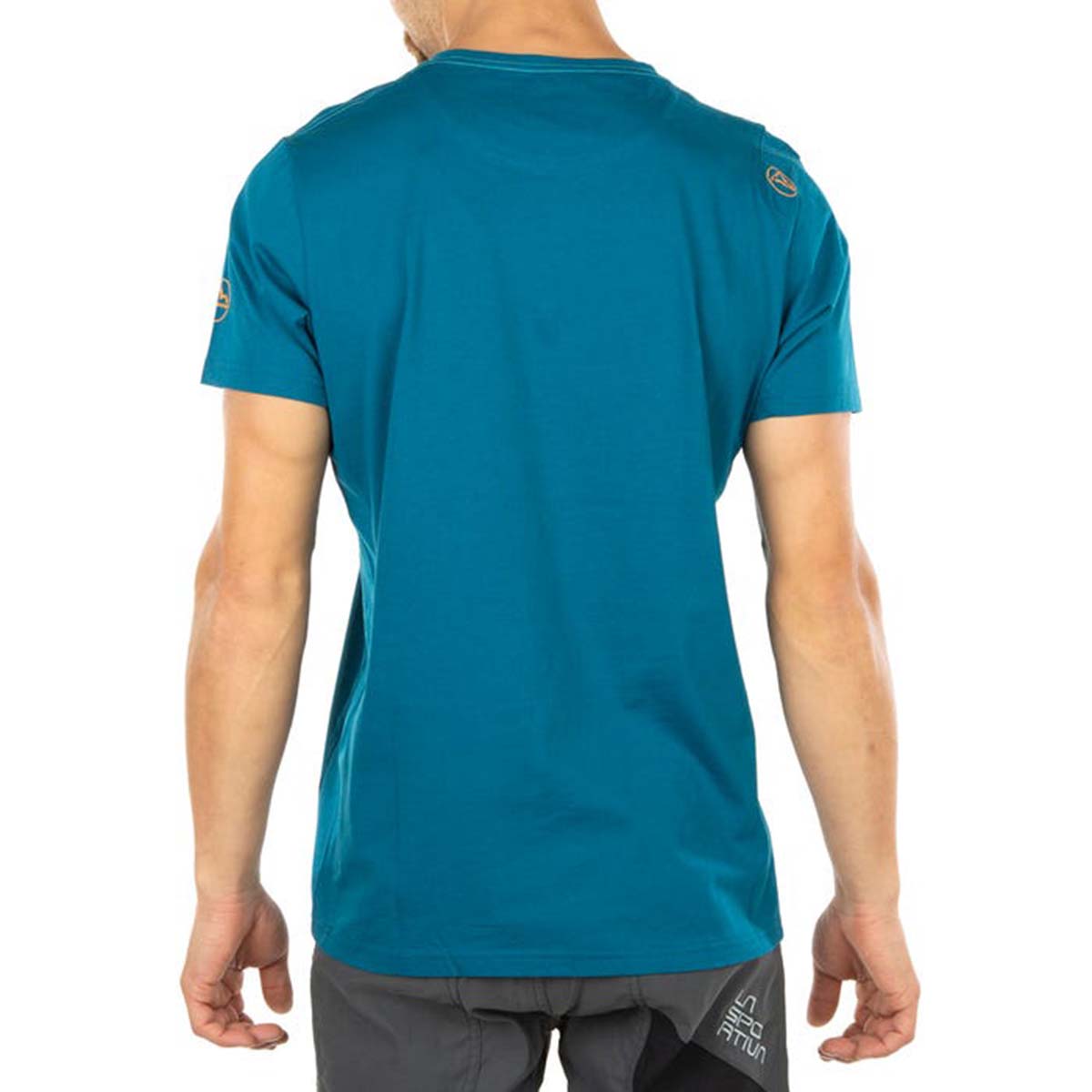 Breakfast Mens Climbing T-Shirt Blue