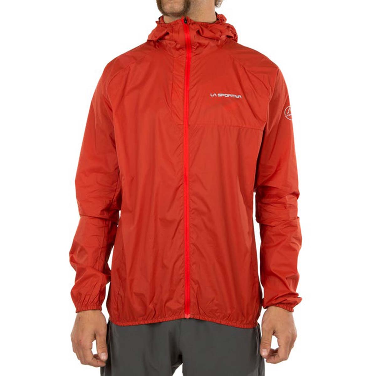 Vento Mens Running Windbreaker Red