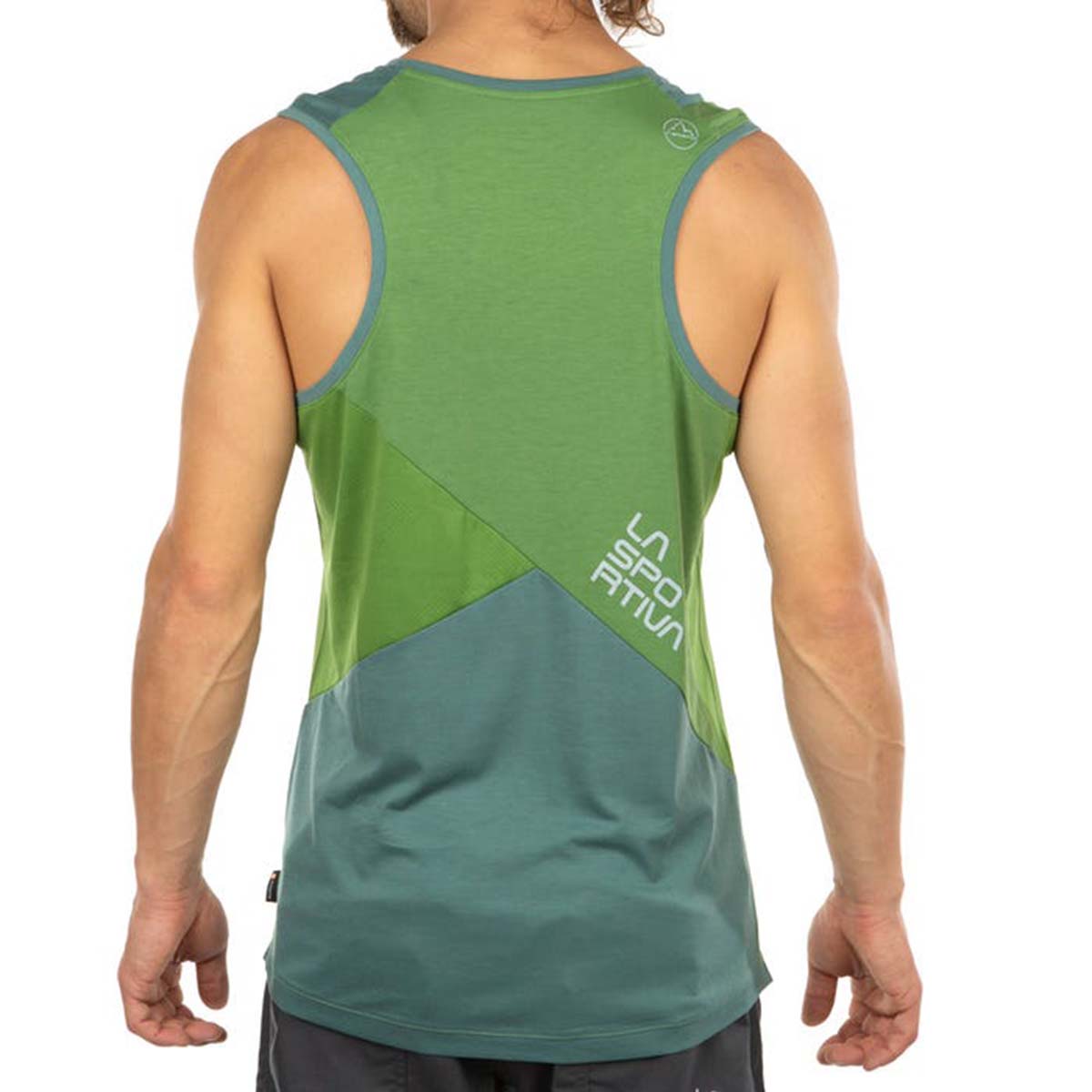 Crimp Mens Climbing Tank Top Green