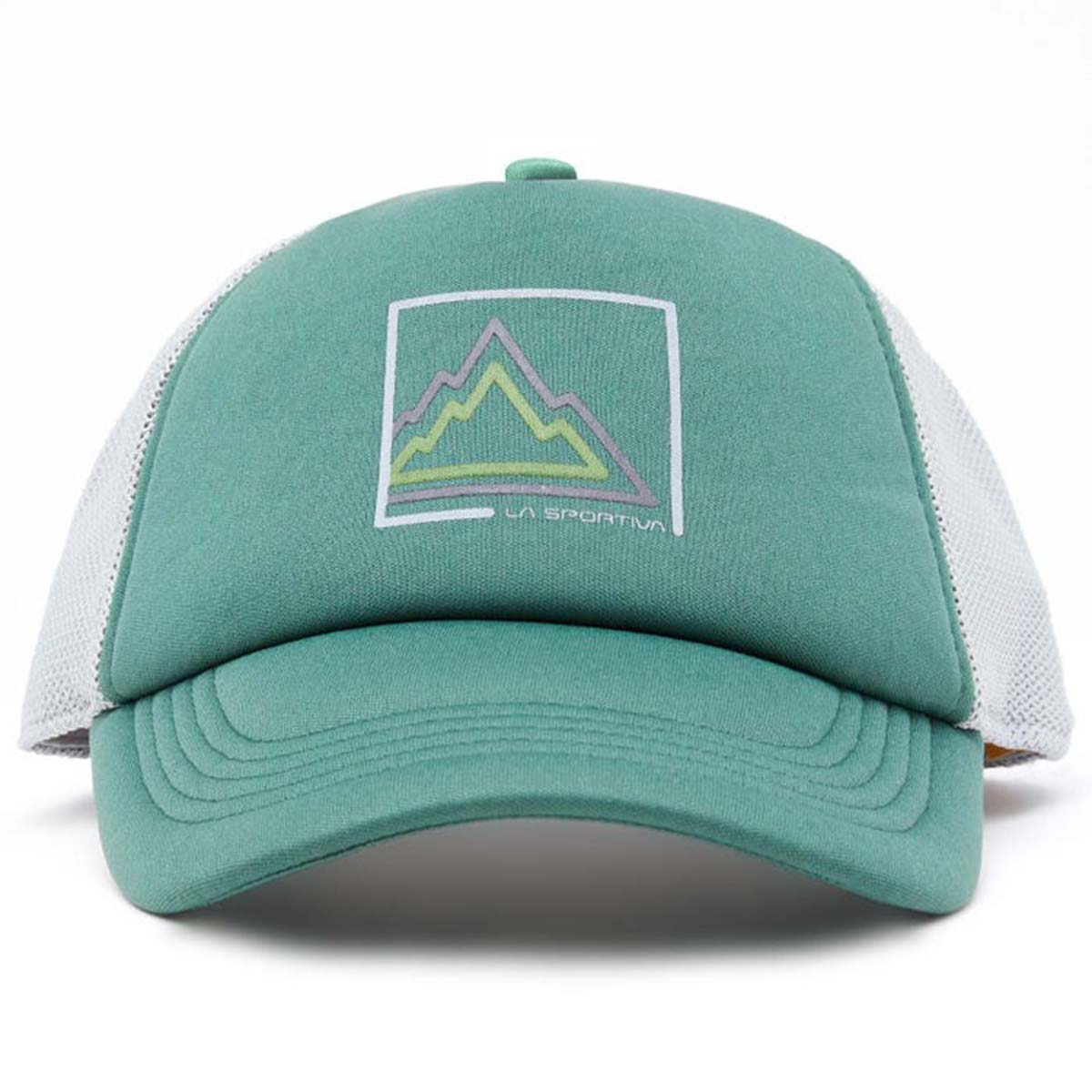 Box Trucker Mens Climbing Hat Green