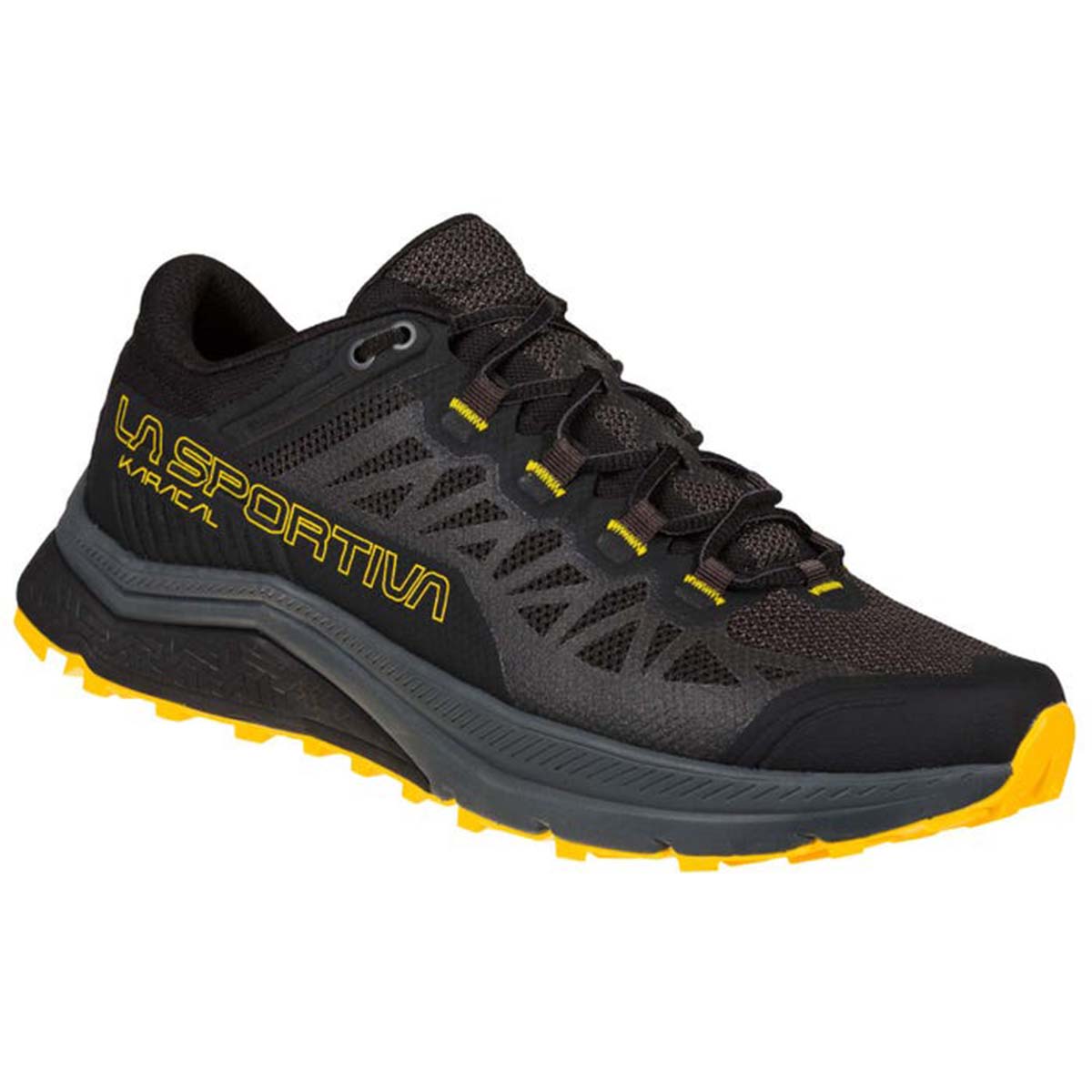 Karacal Mens Trail Running Shoes Black