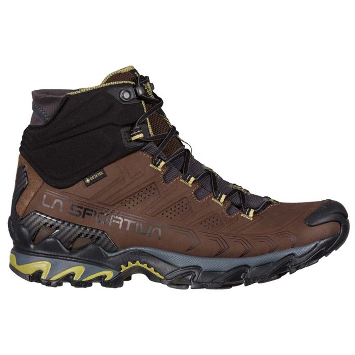 Ultra Raptor II Mid Leather GTX Mens Hiking Shoes Brown