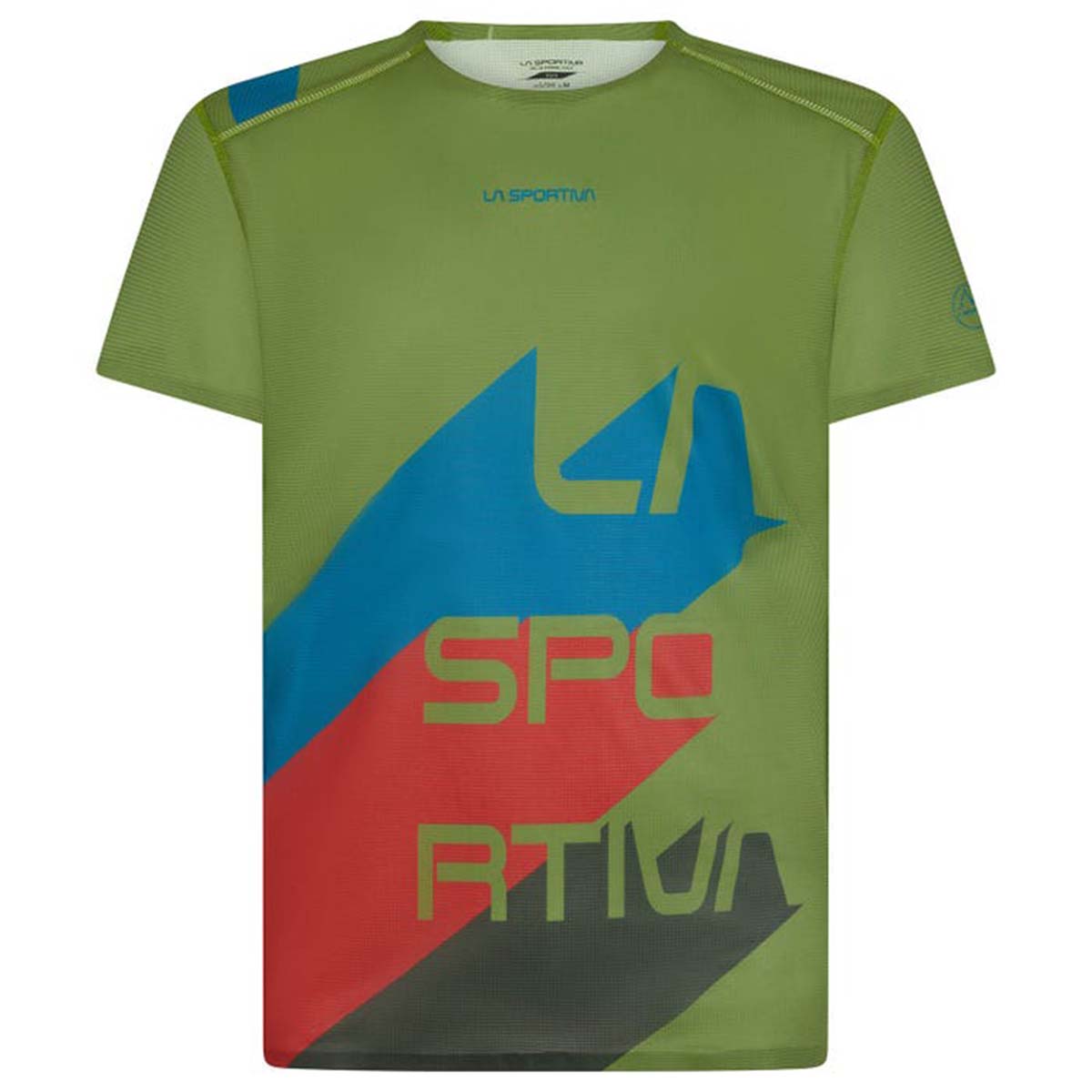 Stream Mens Running T-Shirt Green