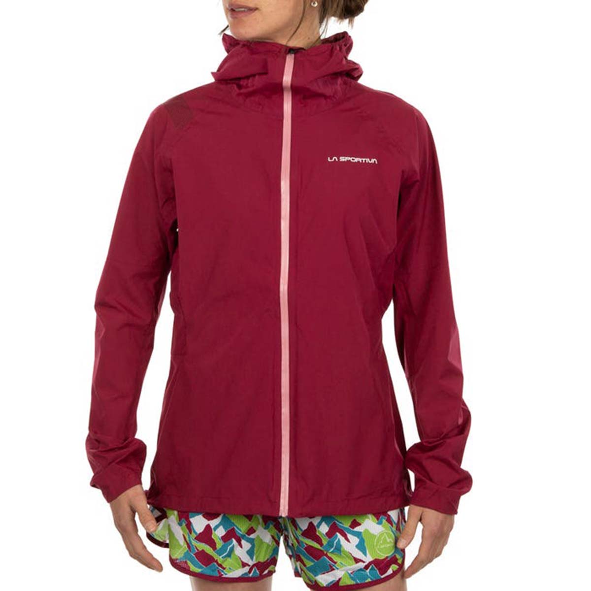Run Womens Running Jacket Purple