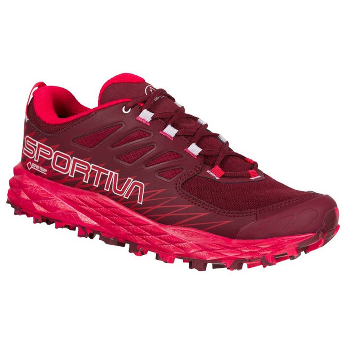 Lycan GTX Womens Trail Running Shoes Red