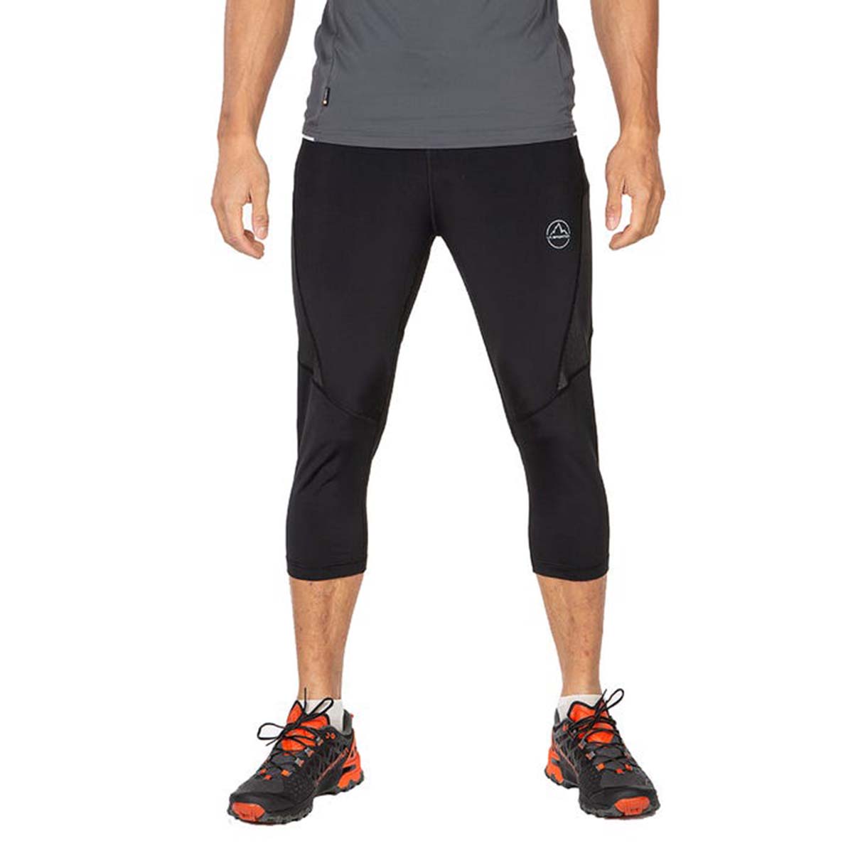 Triumph Mens Running Tight 3/4 Black