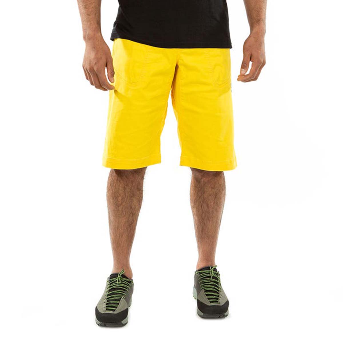 Flatanger Mens Climbing Shorts Yellow