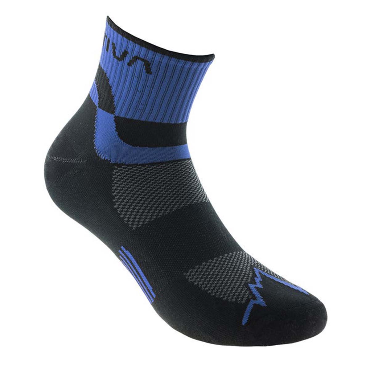 Trail Mens Running Socks Black