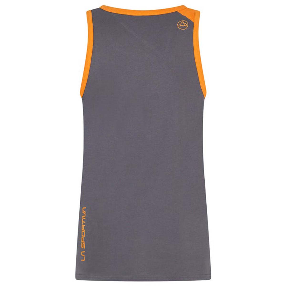 Stripe Mens Climbing Tank Top Grey