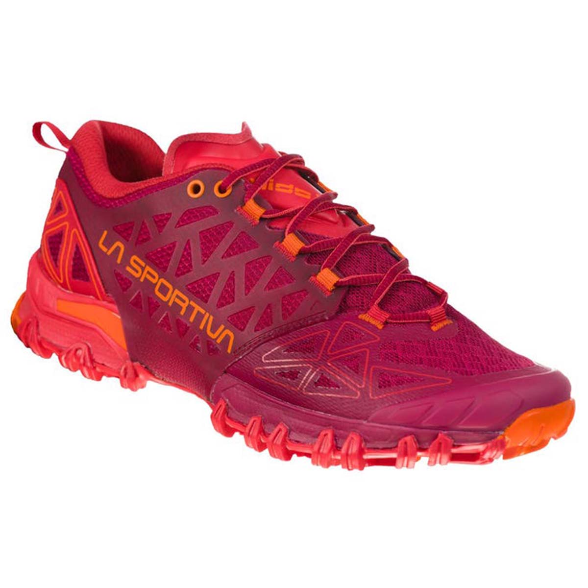 Bushido II Womens Trail Running Shoes Red