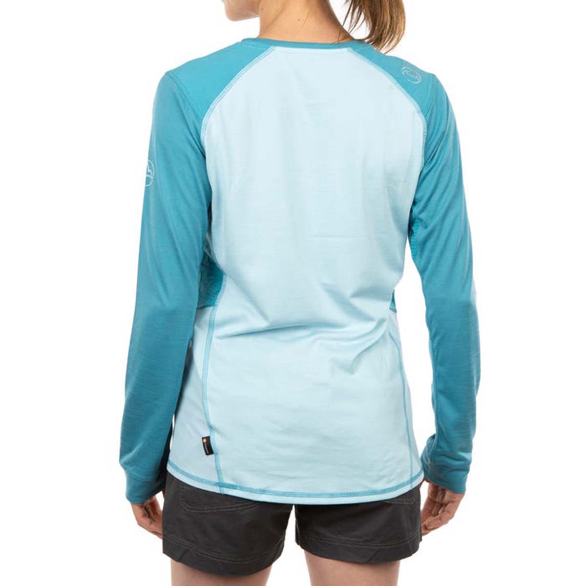 Beyond Long Sleeve Womens Hiking Shirt Blue