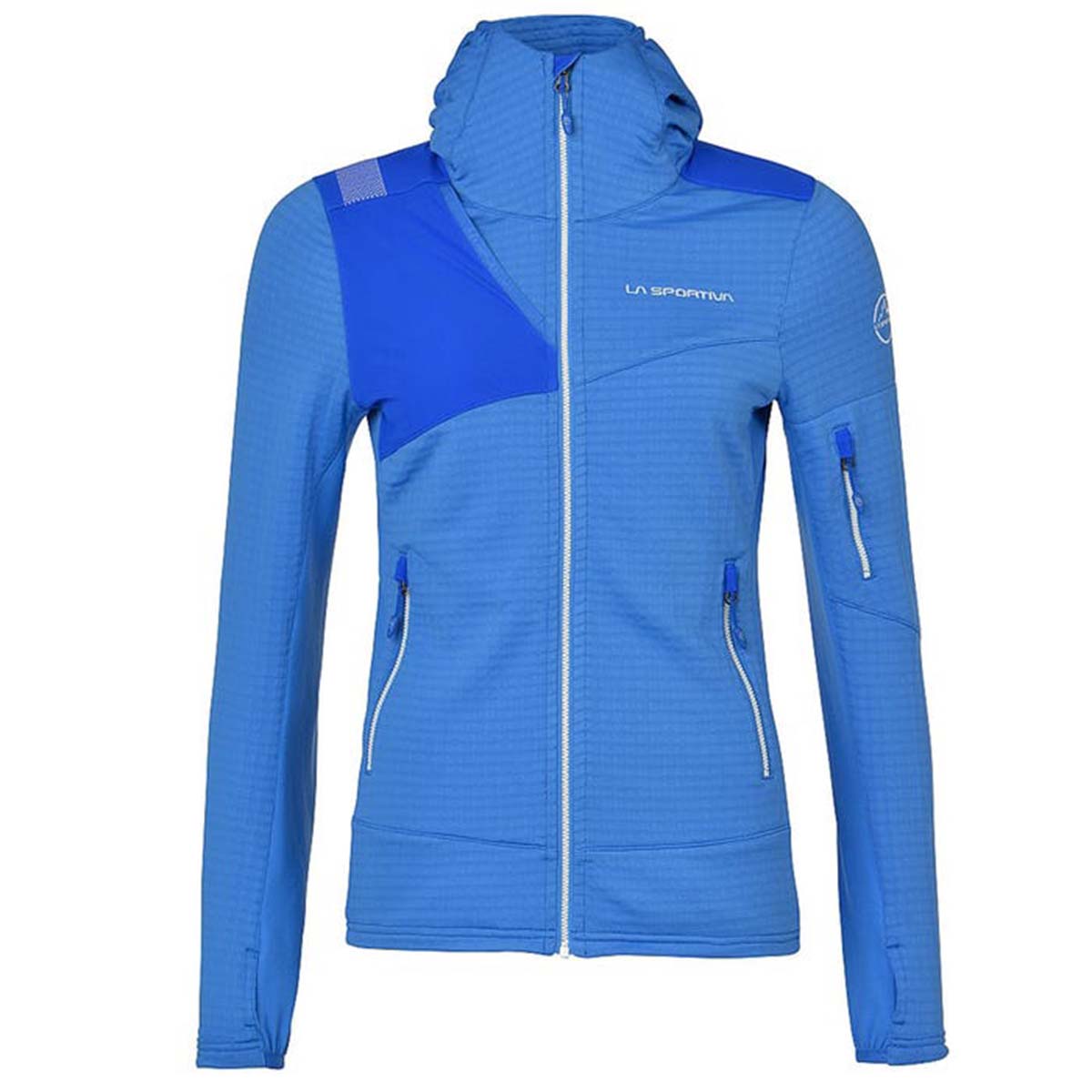 Lucendro Thermal Womens Mountaineering Hoodie Blue