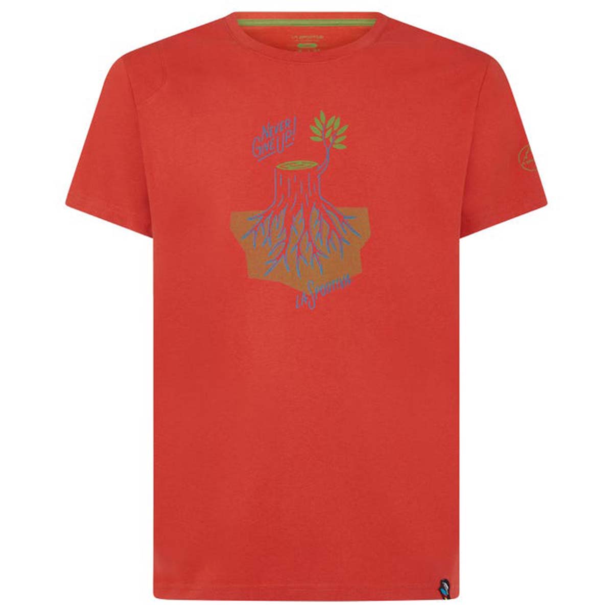 Tenacious Mens Climbing T-Shirt Red
