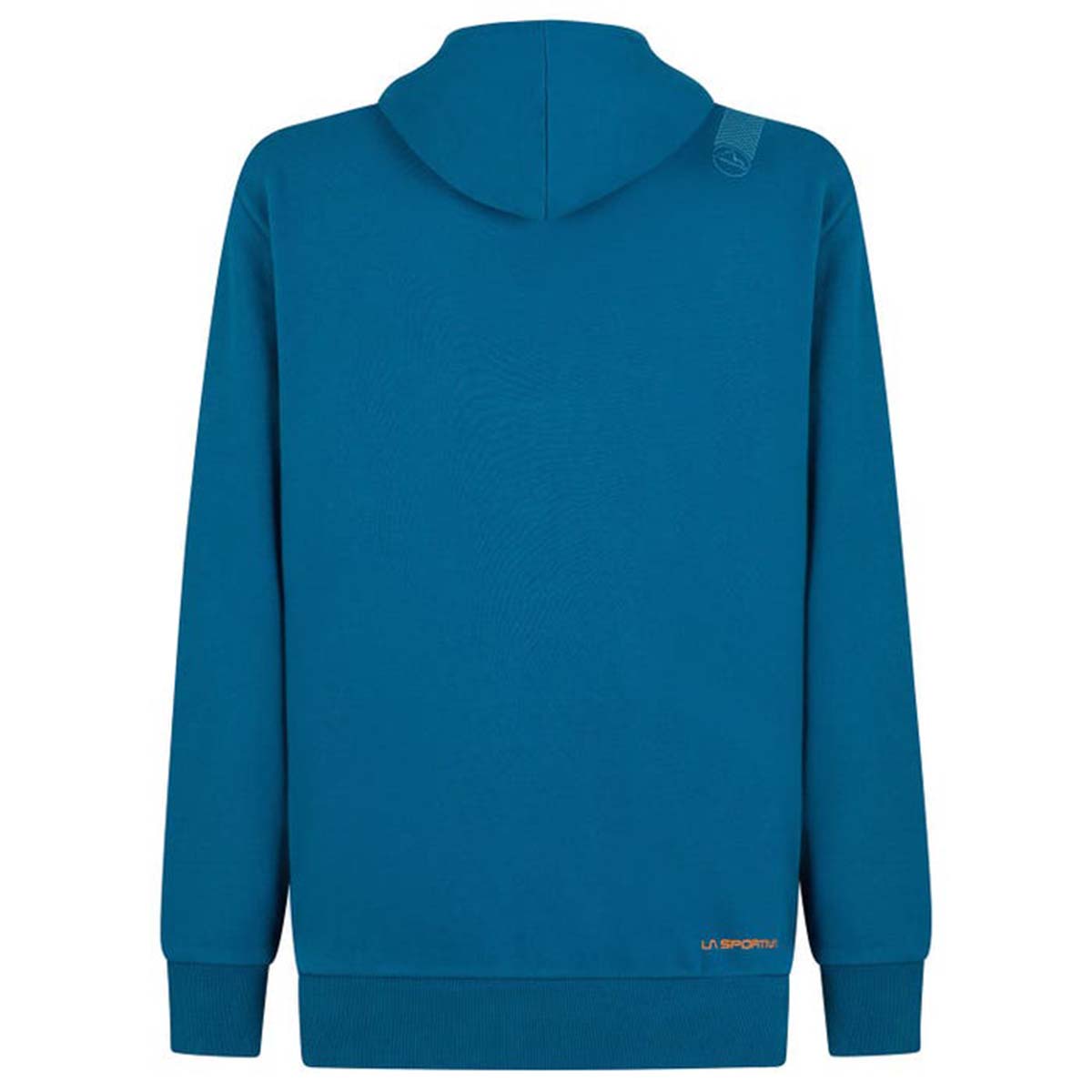 Retro Mens Climbing Hoodie Blue