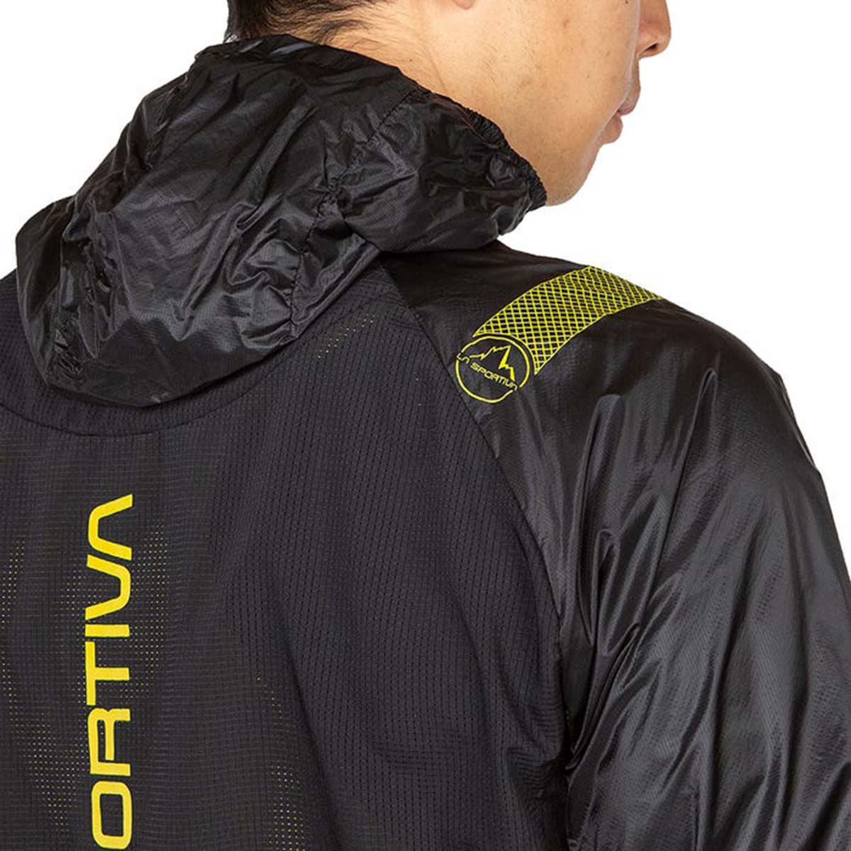 Blizzard Mens Running Windbreaker Yellow