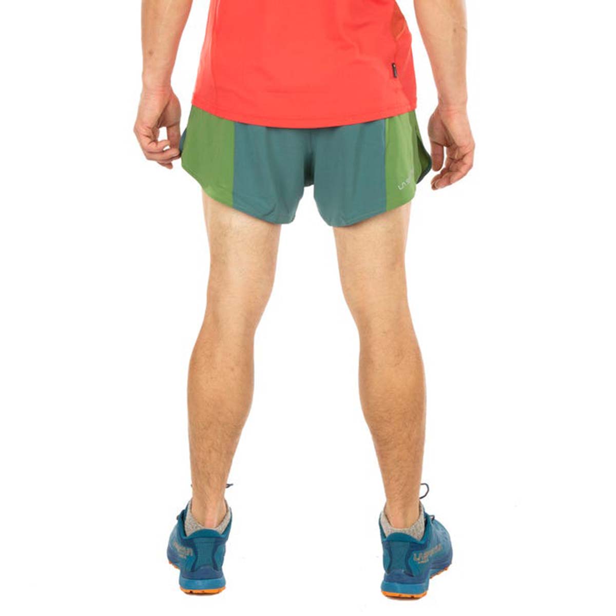 Auster Mens Running Shorts Green