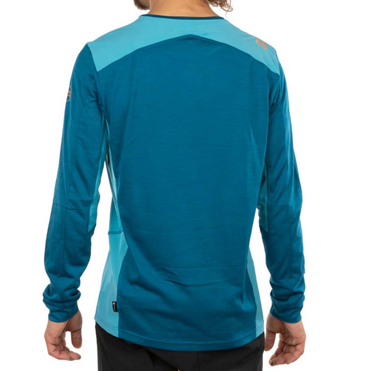 Beyond Long Sleeve Mens Hiking Shirt Blue