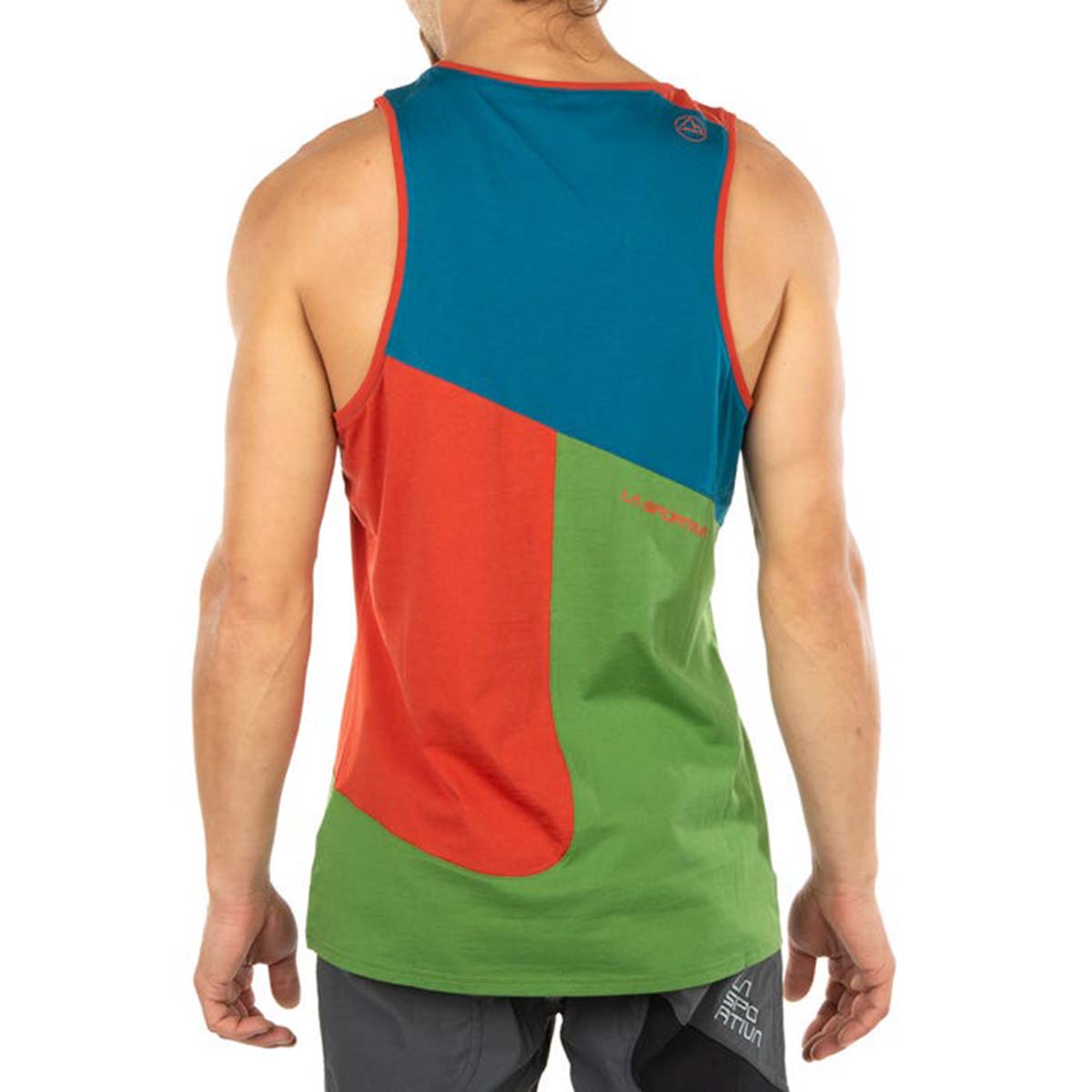 Dude Mens Climbing Tank Top Green